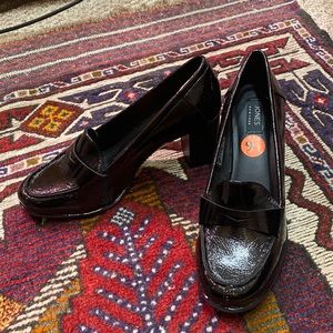 Brand new Mary Jane loafer heels